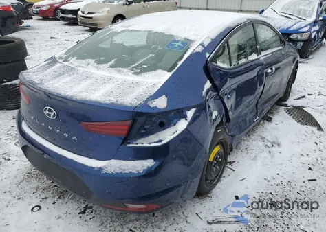 2020 Hyundai Elantra Se из США, поврежденный, VIN 5NPD74LFXLH543402